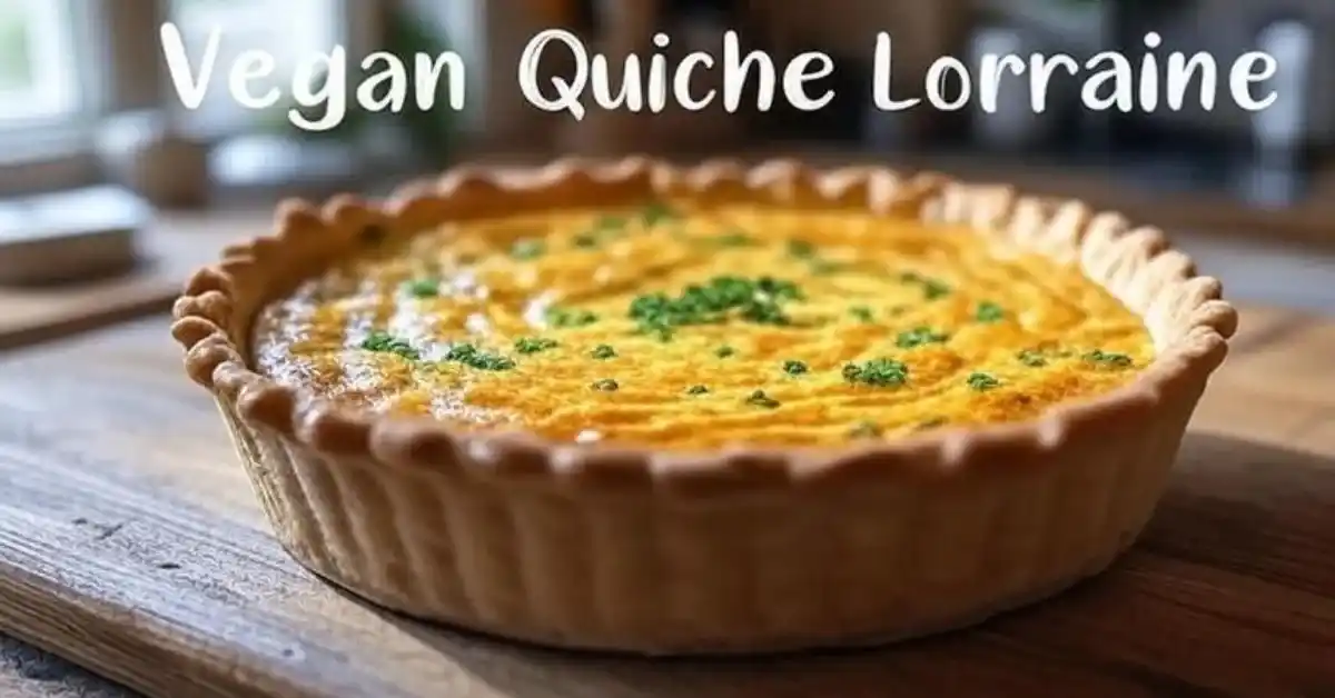 Vegan Quiche Lorraine Recipe